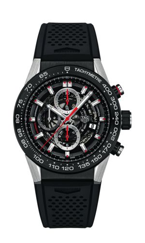 TAG Heuer Carrera Calibre Heuer 01 45 Stainless Steel / Skeleton / Rubber